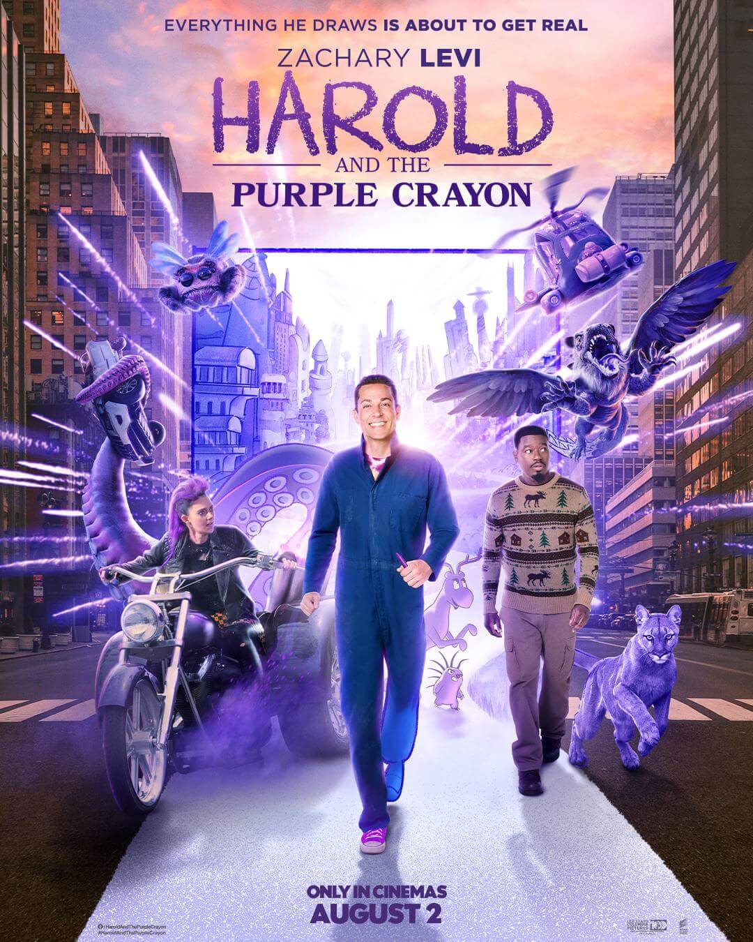 Watch trailer for Harold and Purple Crayon